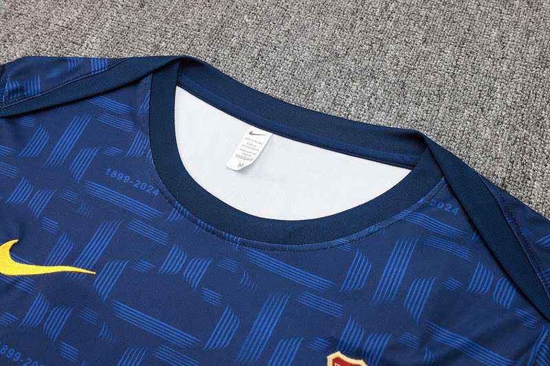 D1103 2425 Barcelona training suit deep blue S-XXL — foto 3
