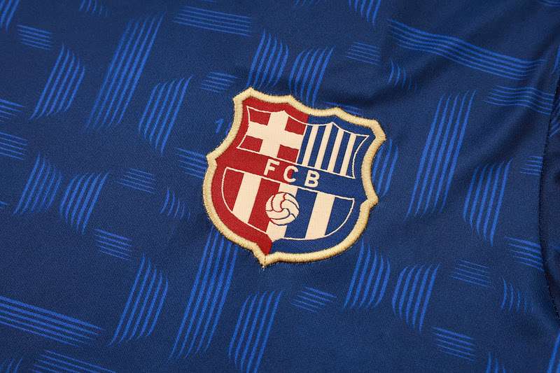 D1103 2425 Barcelona training suit deep blue S-XXL — foto 4