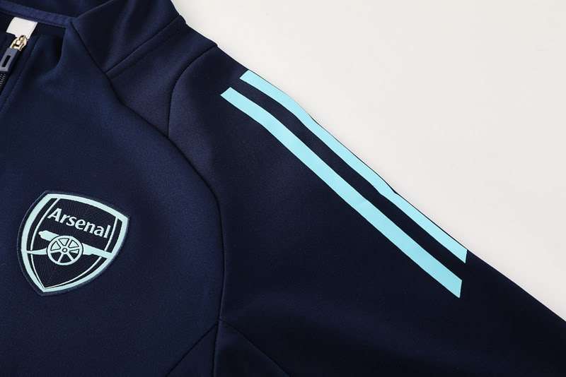 LH 2425 long zipper Arsenal diamond blue S-XXL — foto 4