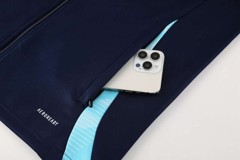 LH 2425 long zipper Arsenal diamond blue S-XXL — foto 5