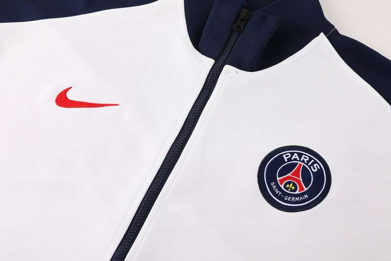 2425 PSG long zipper white kit S-XXL — foto 4