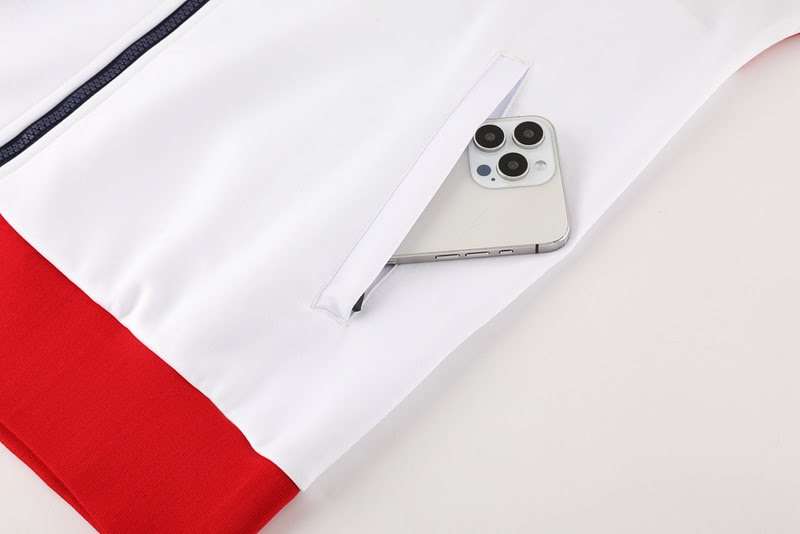 2425 PSG long zipper white kit S-XXL — foto 5
