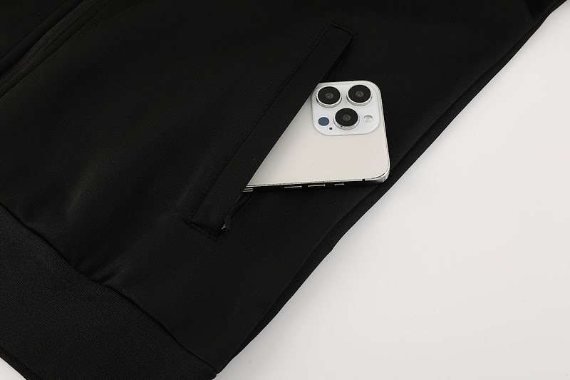 2425 barcelona long zipper black kit S-XX — foto 5