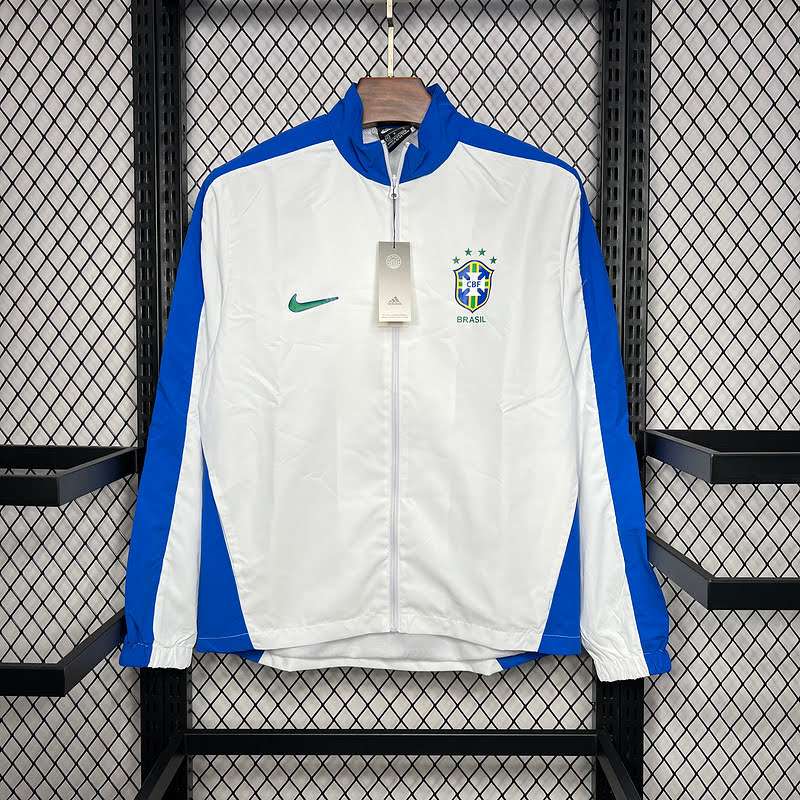 2425 Brazil white player windbreaker S-XXL — foto 1