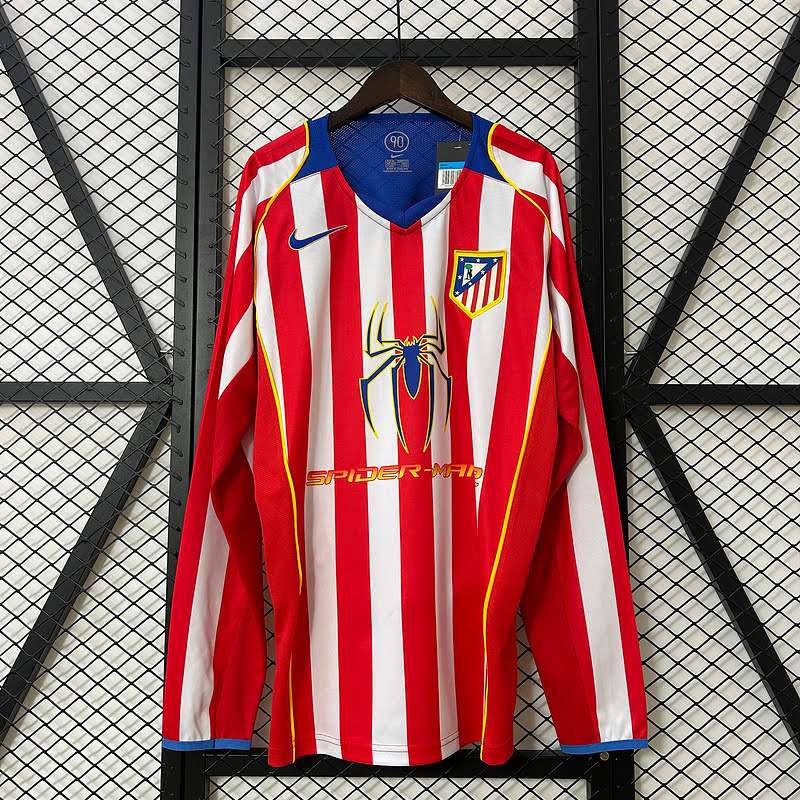 Retro Long sleeve Atletico Madrid 04∕05 home S-XXL — foto 1