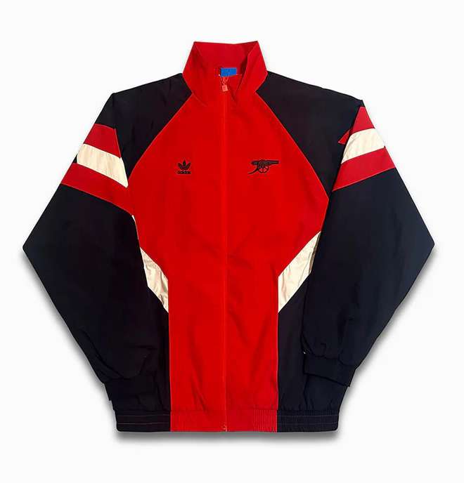 2425 Arsenal windbreaker red and black S-XXL — foto 1