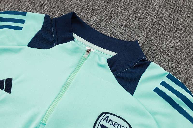 2425 half zipper Arsenal lake blue taining suit kit S-XXL — foto 3