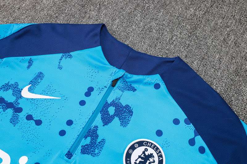 2425 Chelsea half zipper light blue kit S-XXL — foto 3