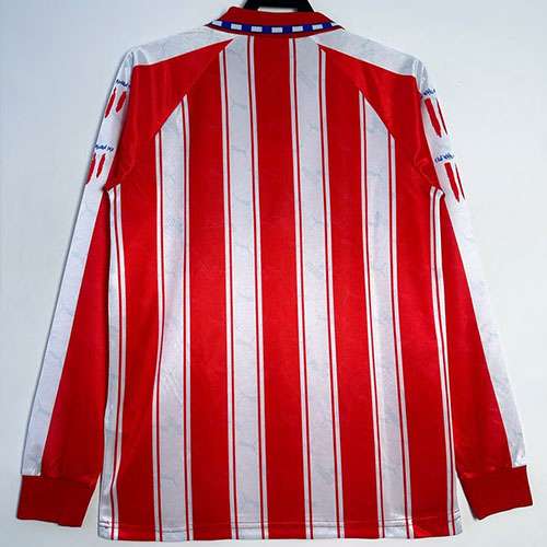 Retro Long sleeve Atletico Madrid 94/95 home S-XXL — foto 2
