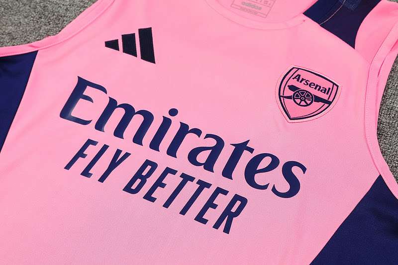 2425 Arsenal united deep PINK vest kit S-XXL — foto 3