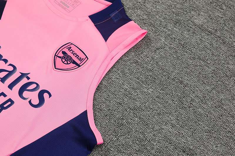 2425 Arsenal united deep PINK vest kit S-XXL — foto 4