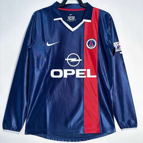 2004 Retro PSG Paris long sleeve away S-XXL — foto 1