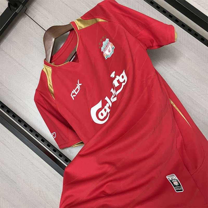 Retro 05-06 Liverpool home S-2XL — foto 3