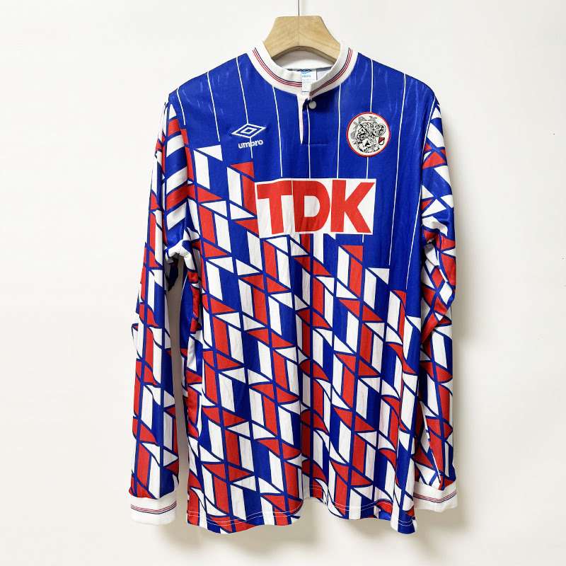 1990 Ajax (LS) Away long sleeve S-XXL — foto 1