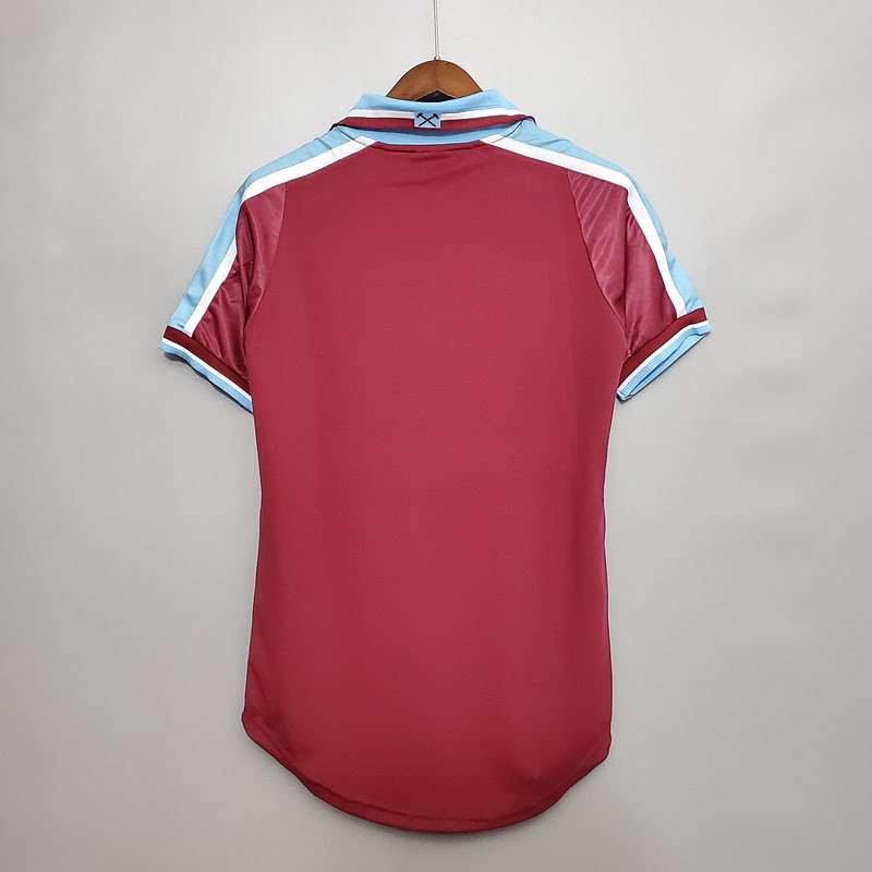 Retro 1999-01 West Ham home S-XXL — foto 2