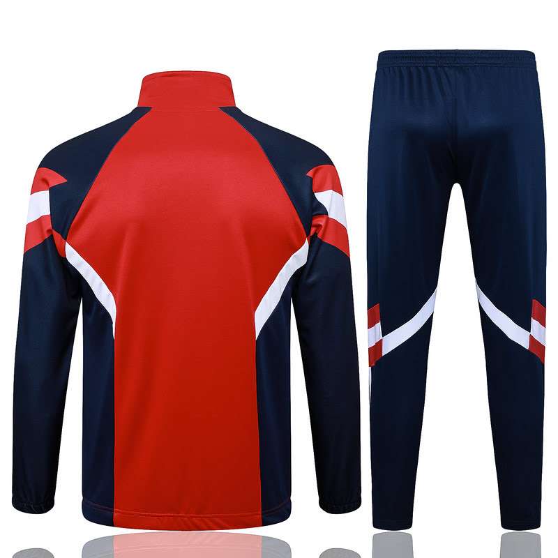 A824 2425 long zipper Arsenal red S-XXL — foto 2