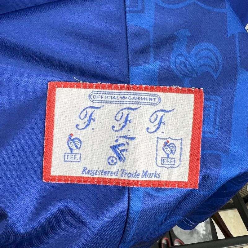 Retro 1996 France Home Jersey S-XXL — foto 3