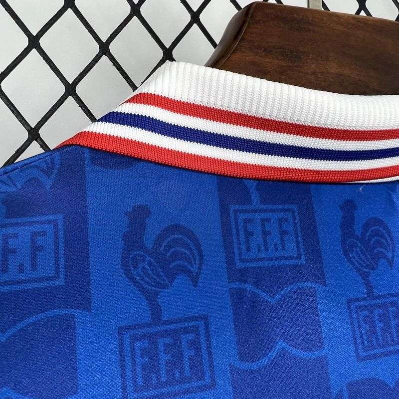 Retro 1996 France Home Jersey S-XXL — foto 4