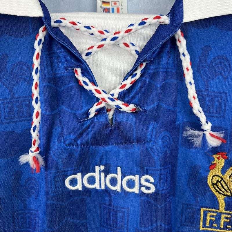 Retro 1996 France Home Jersey S-XXL — foto 5