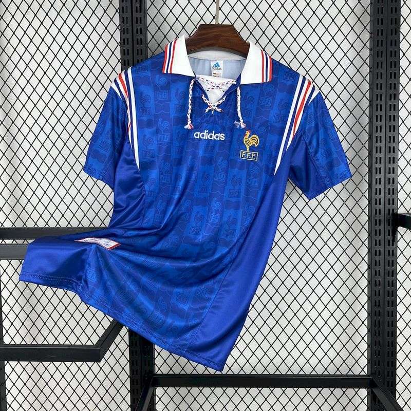 Retro 1996 France Home Jersey S-XXL — foto 1