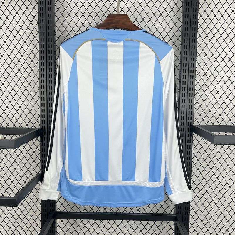 Retro Argentina 2006/07 HOME long sleeve S-XXL — foto 2