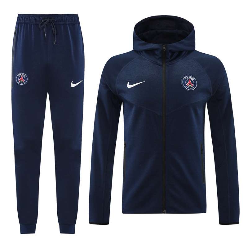 2425 PSG long zipper with cap sapphire kit S-XXL — foto 2