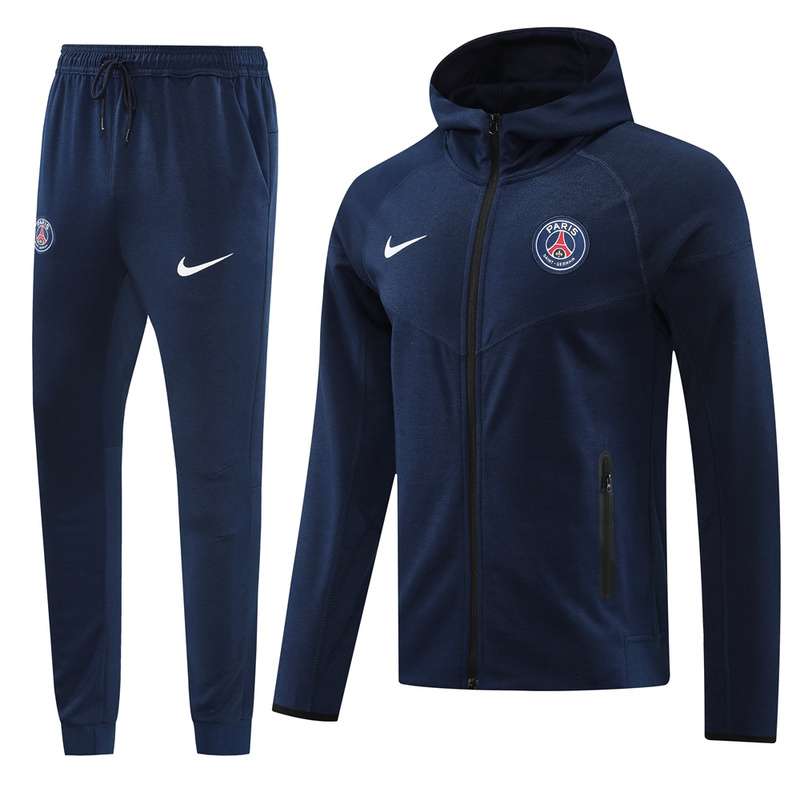 2425 PSG long zipper with cap sapphire kit S-XXL — foto 1
