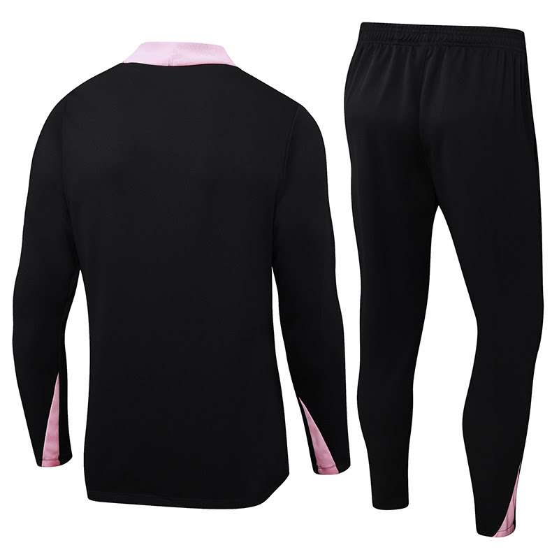 2425 half zipper paris black with pink kit S-2XL — foto 2