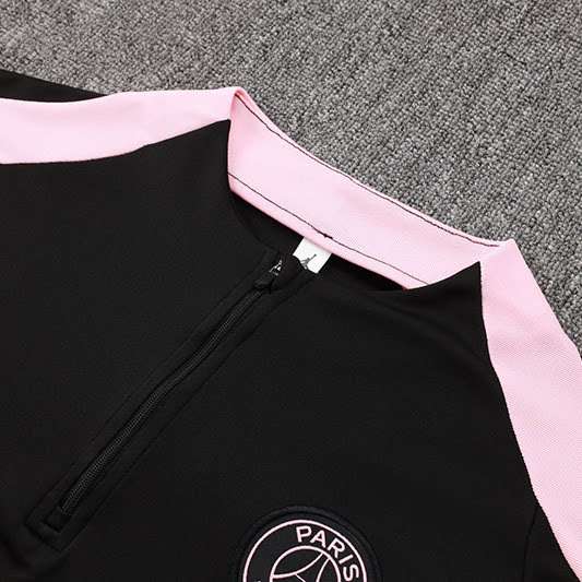 2425 half zipper paris black with pink kit S-2XL — foto 3