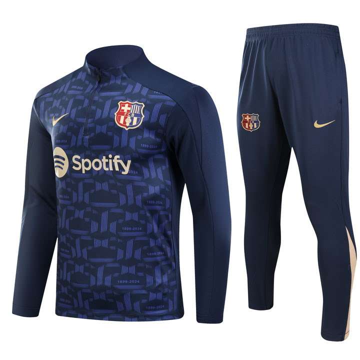 2425 barcelona half zipper sapphire printing kit S-XXL — foto 1