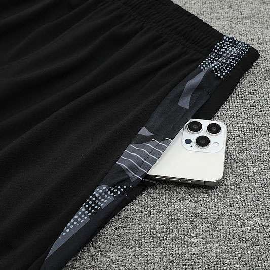 2425 MIAMI half zipper black training suit S-XXL — foto 4