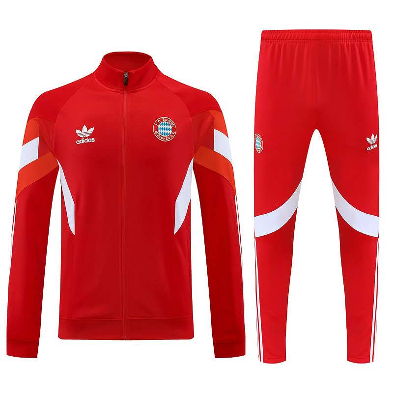 2425 Bayern long zipper red kit S-XXL1 — foto 2