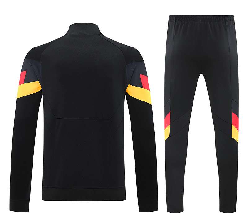 2425 Germany long zipper black kit S-XXL — foto 3