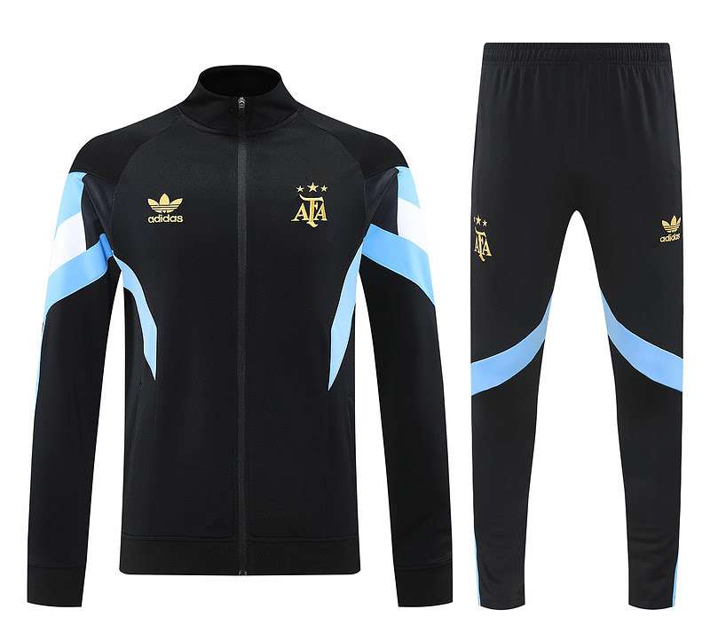 2425 Argentina long zipper black kit S-XXL — foto 2
