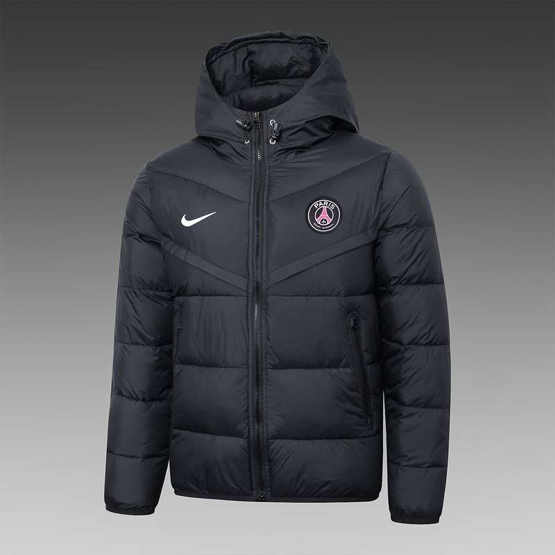 23/24 PSG black cotton jacket S-2XL — foto 2