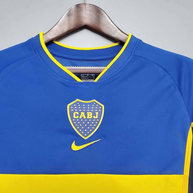 Retro 02/03 Boca Juniors Home Shirt S-2XL — foto 3