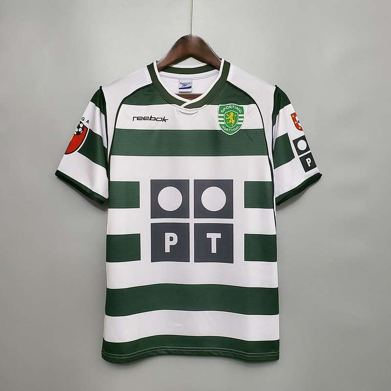 Retro Sporting Lisbon 01/03 home S-XXL — foto 1