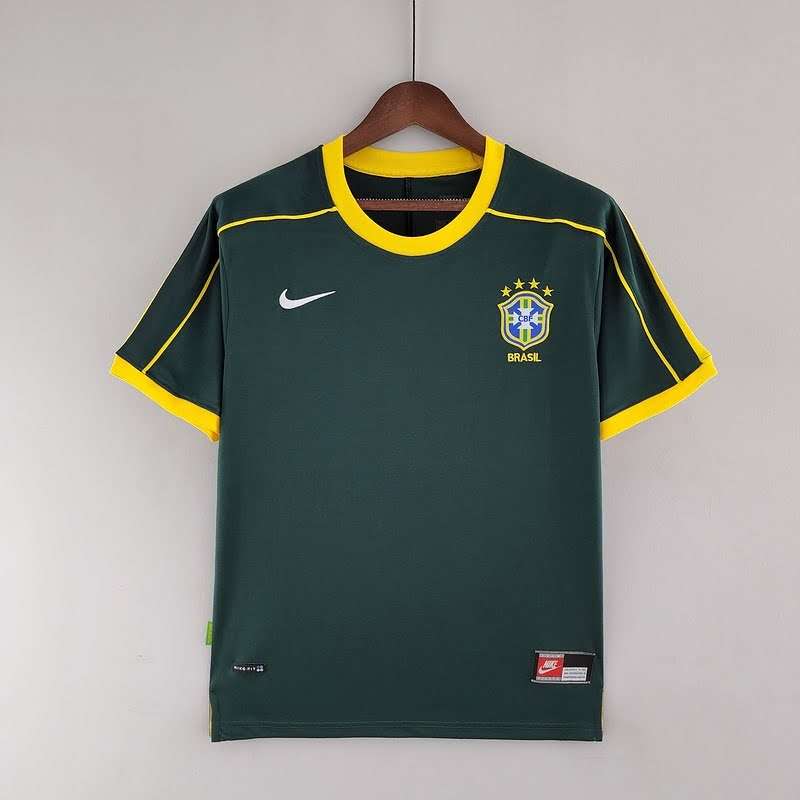 1998 retro Brazil goalkeeper green 2-XXL — foto 1