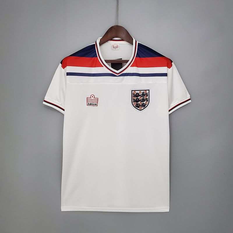 1982 Retro England home S-XXL — foto 1