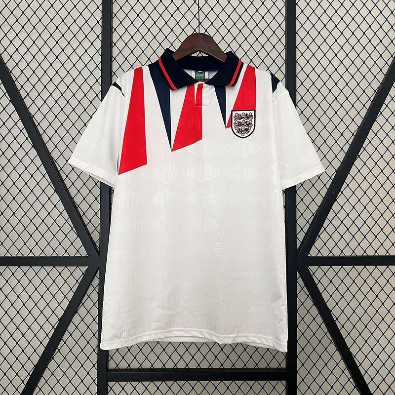 1992 Retro England home S-XXL — foto 1