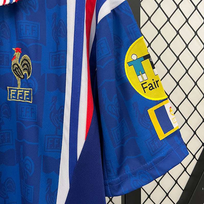 RETRO 1996 france home S-XXL — foto 5
