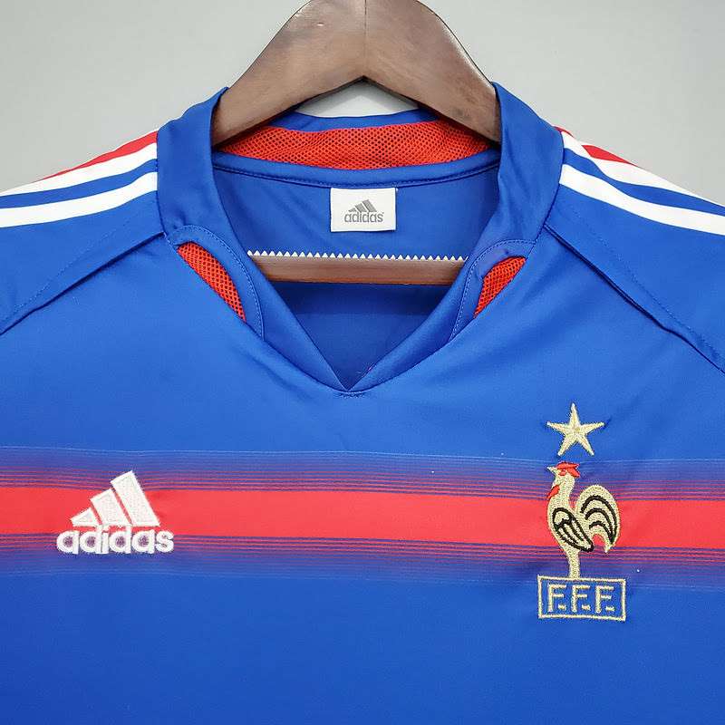 Retro 2004 France home S-2XL — foto 3