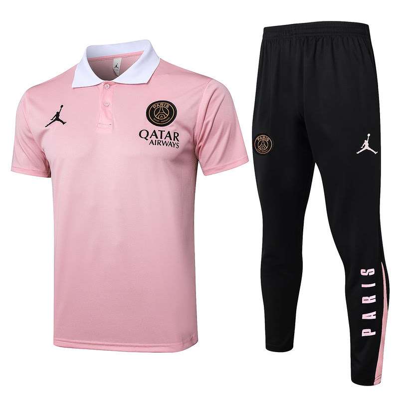 C1142# 2425 POLO PSG paris training suit pink S-XXL — foto 1