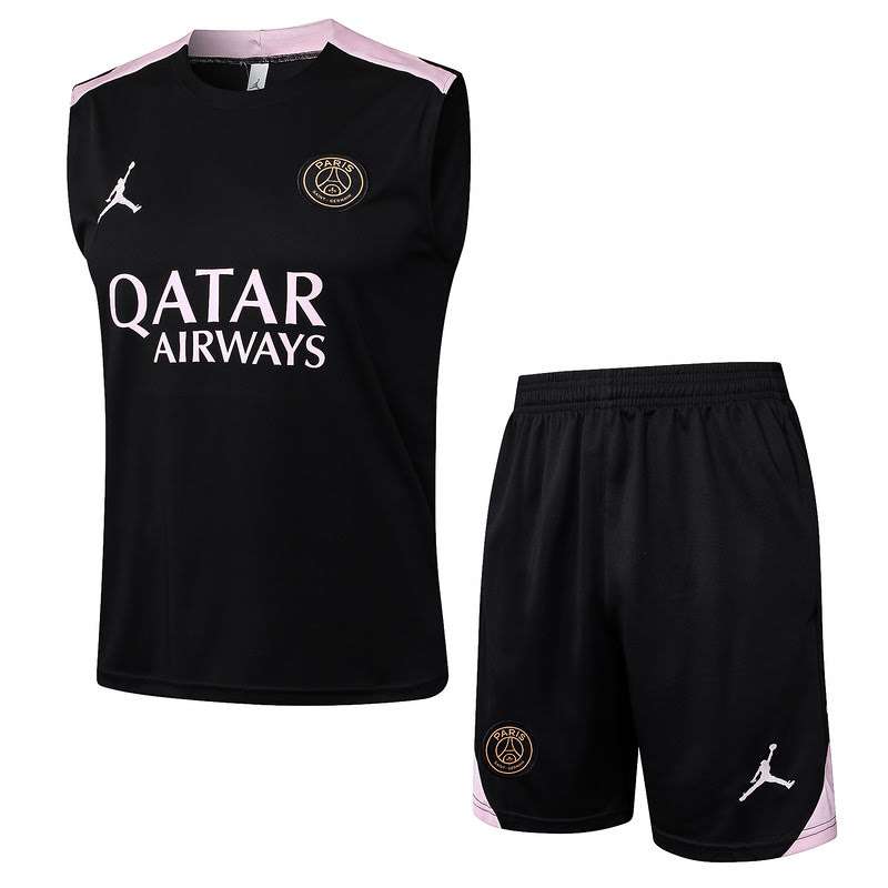 2425 PSG training suit black vest S-XXL1 — foto 1