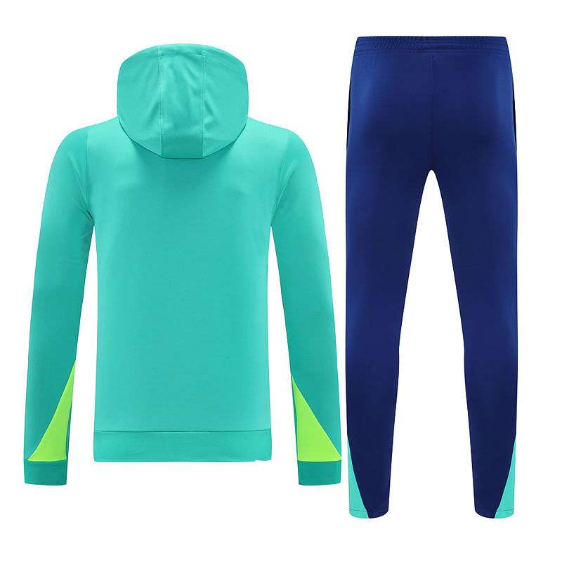 2526 Brazil green Hooded sweatshirt suit S-2XL — foto 3
