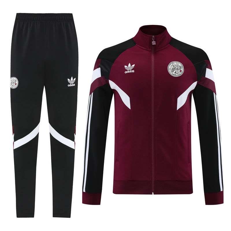 2425 ajax long zipper black with red kit S-XXL — foto 2