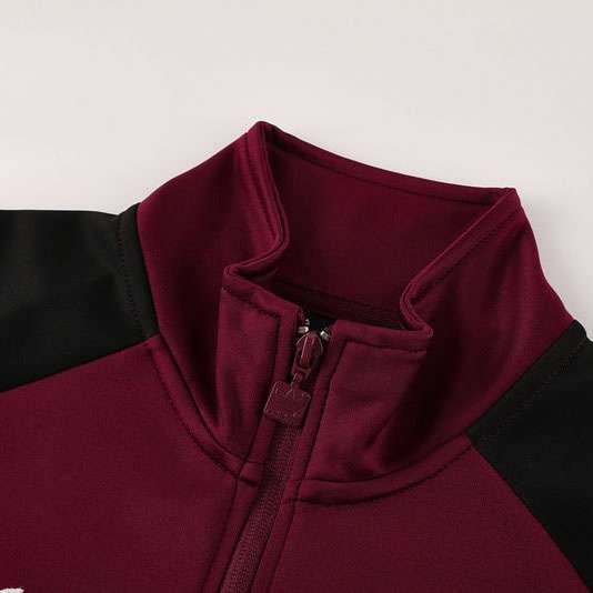 2425 ajax long zipper black with red kit S-XXL — foto 4