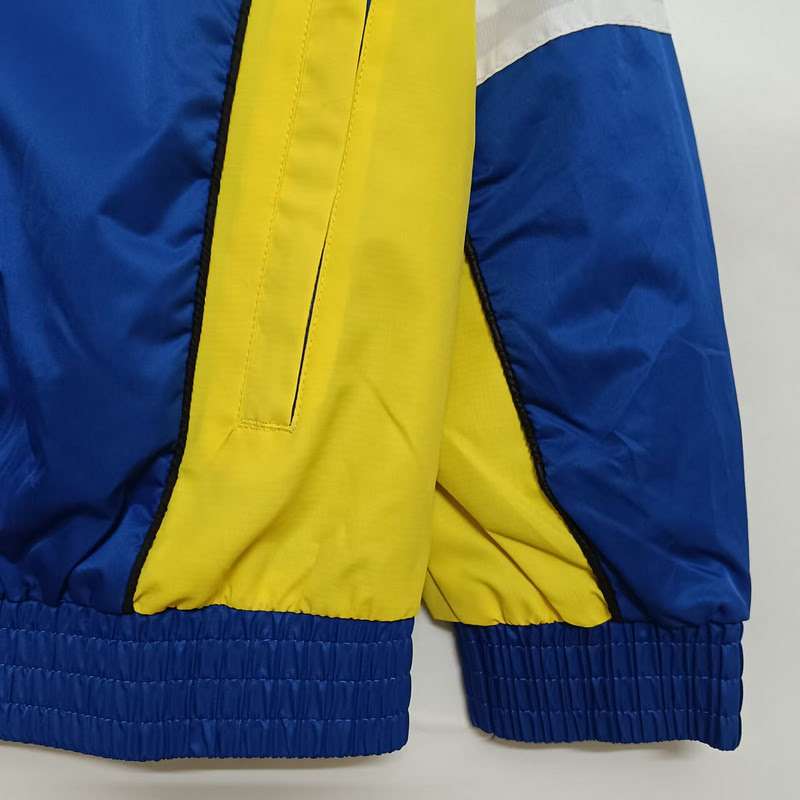 2425 Windbreaker boca blue and yellow Size S-XXL — foto 3