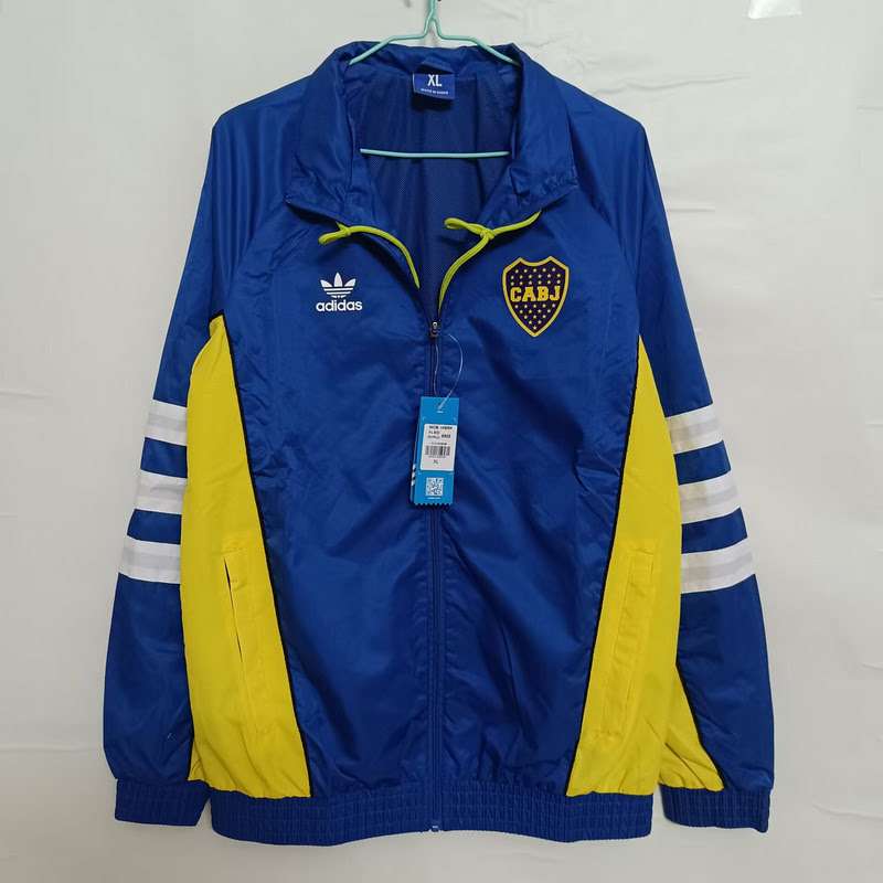 2425 Windbreaker boca blue and yellow Size S-XXL — foto 1