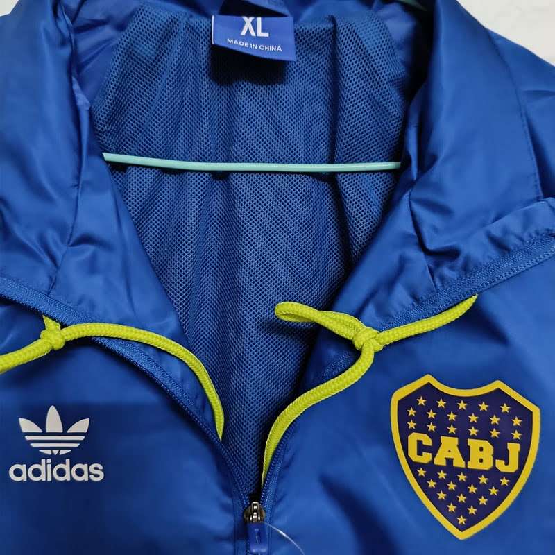 2425 Windbreaker boca blue and yellow Size S-XXL — foto 5
